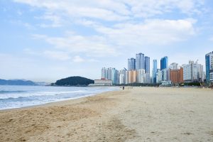 釜山のビーチ