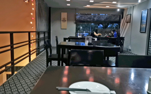 インヤレイクホテル和食レストラン内部