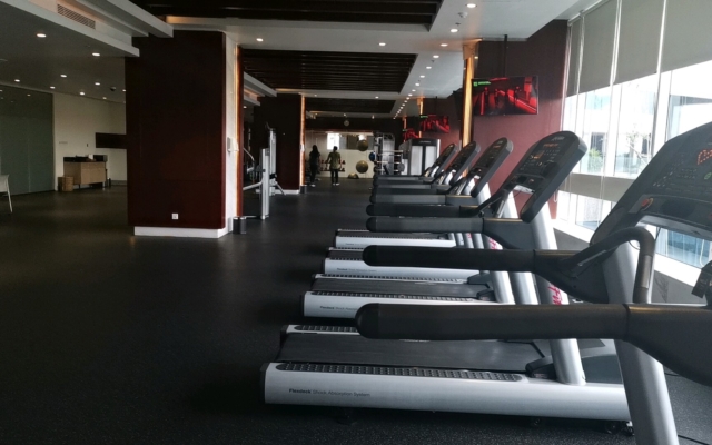 メリアヤンゴンジムのランニングマシン