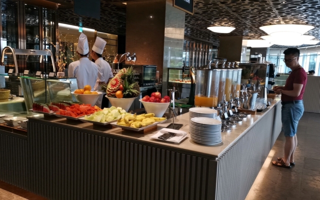 ロッテホテルヤンゴン朝食会場