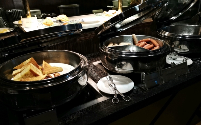 ビュッフェの食材