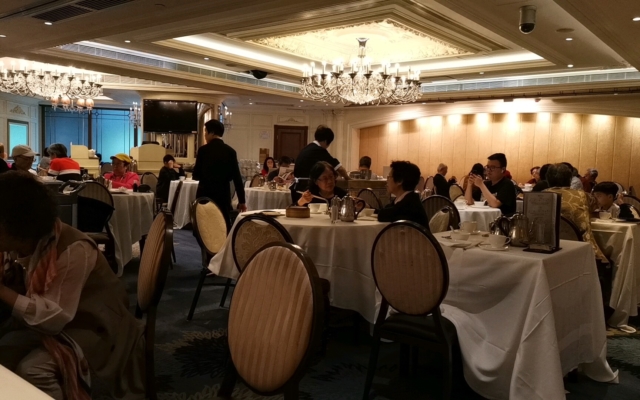 レストランの中