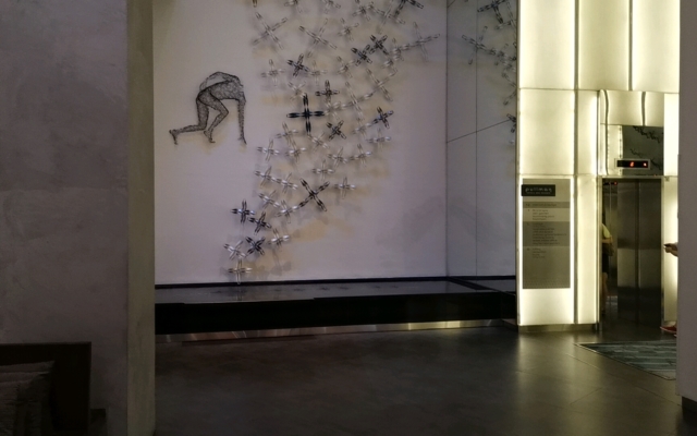 ホテルのアート作品