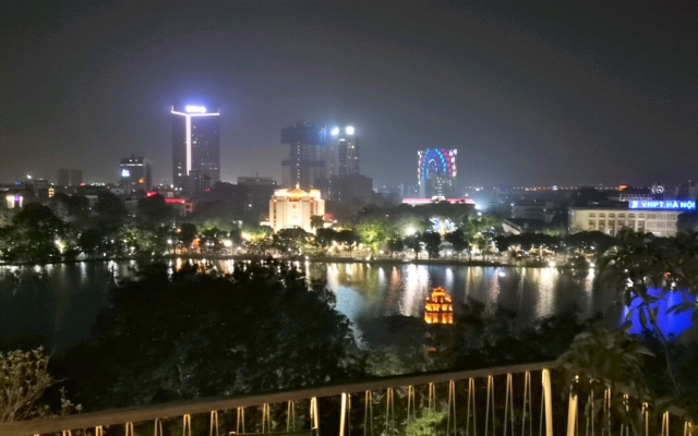 アプリコットホテルからの夜景