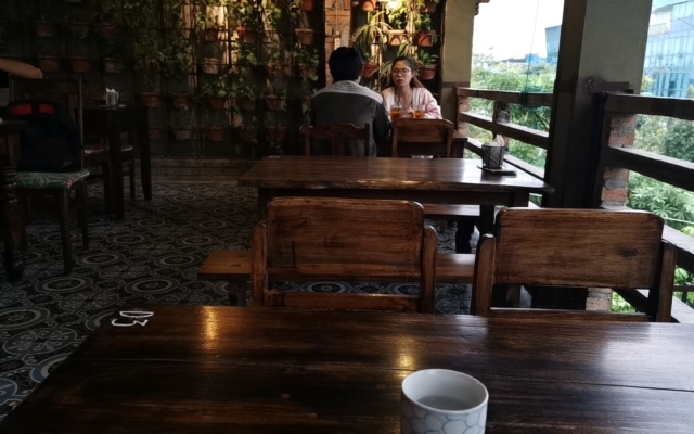 timeカフェの中の様子