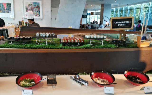 レストラン和食コーナー