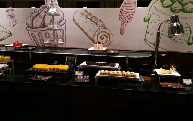 カオルーンホテル朝食のデザート